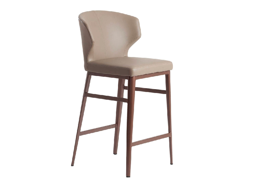 Angel Cerda Tabouret rembourré en similicuir 4000