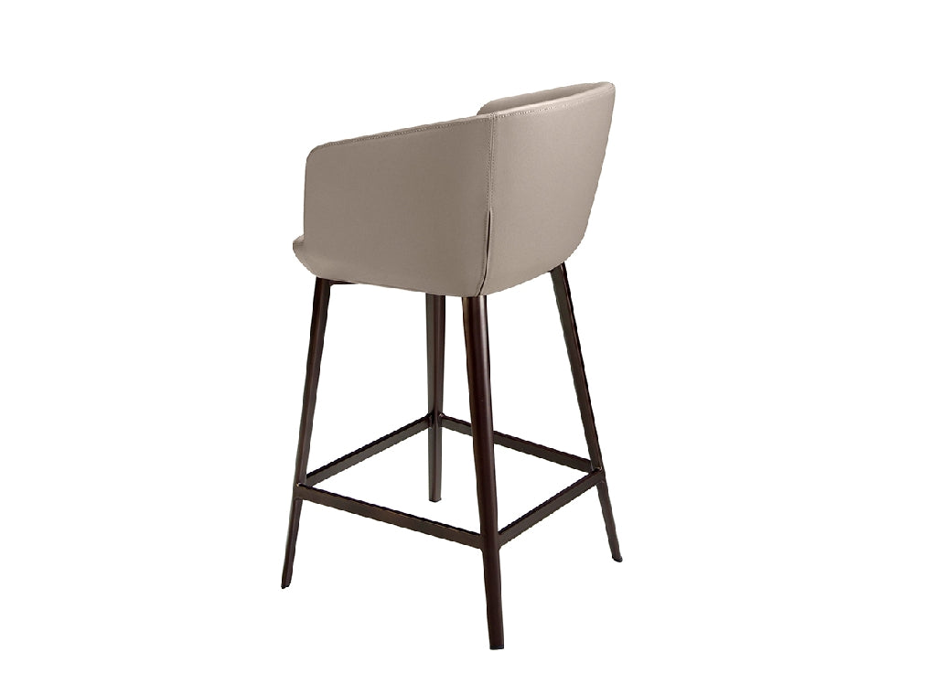 Angel Cerda Tabouret en croûte de cuir 4134