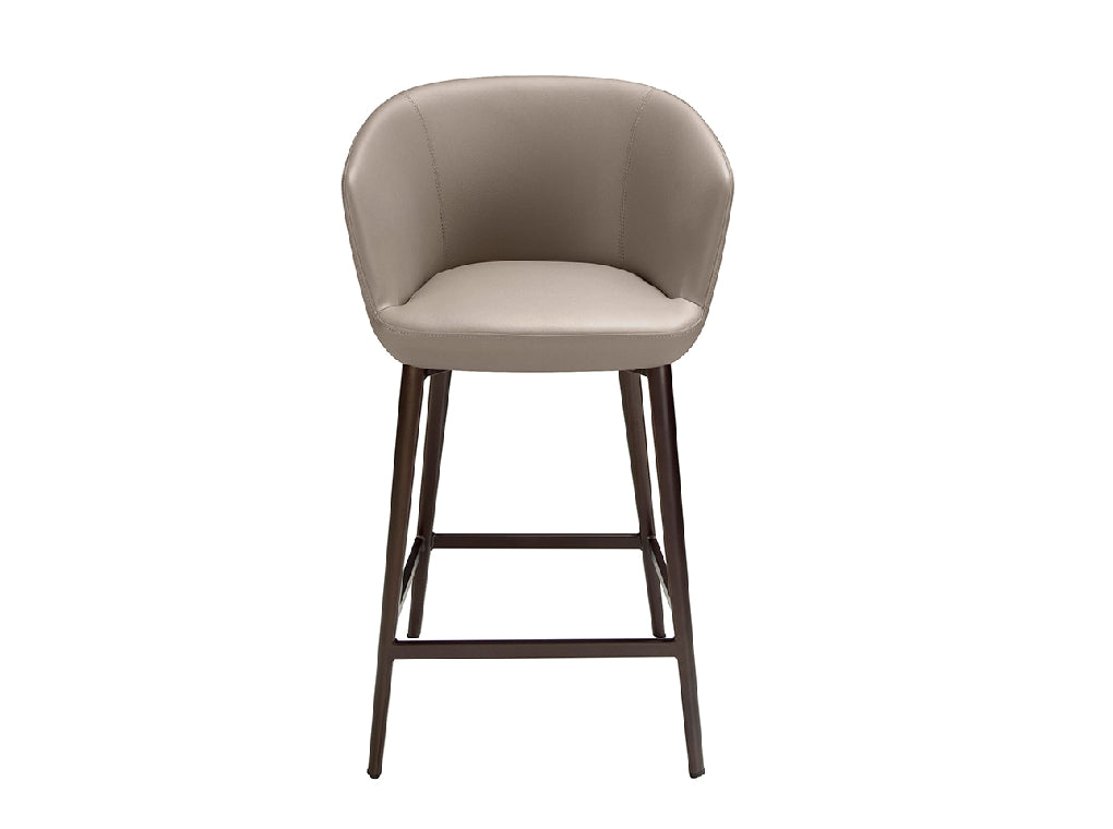 Angel Cerda Tabouret en croûte de cuir 4134