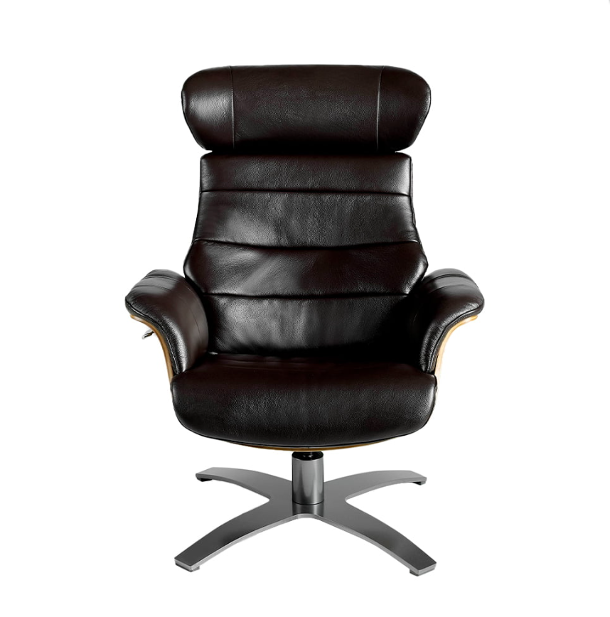 Fauteuil pivotant noir Angel Cerda