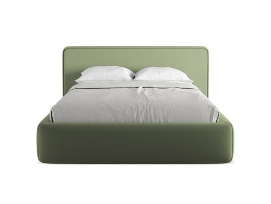 Lit avec coffre en velours design Kiana sur Prestalia Shop