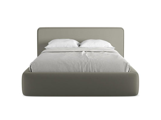 Lit avec coffre en velours design Kiana sur Prestalia Shop