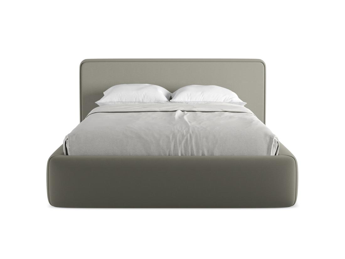 Lit avec coffre en velours design Kiana sur Prestalia Shop