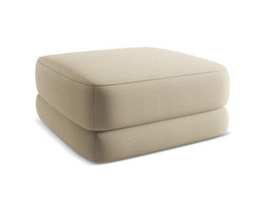 Pouf en velours confortable Kiana Makamii