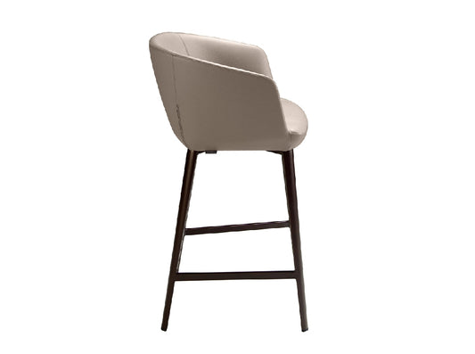 Angel Cerda Tabouret en croûte de cuir 4134