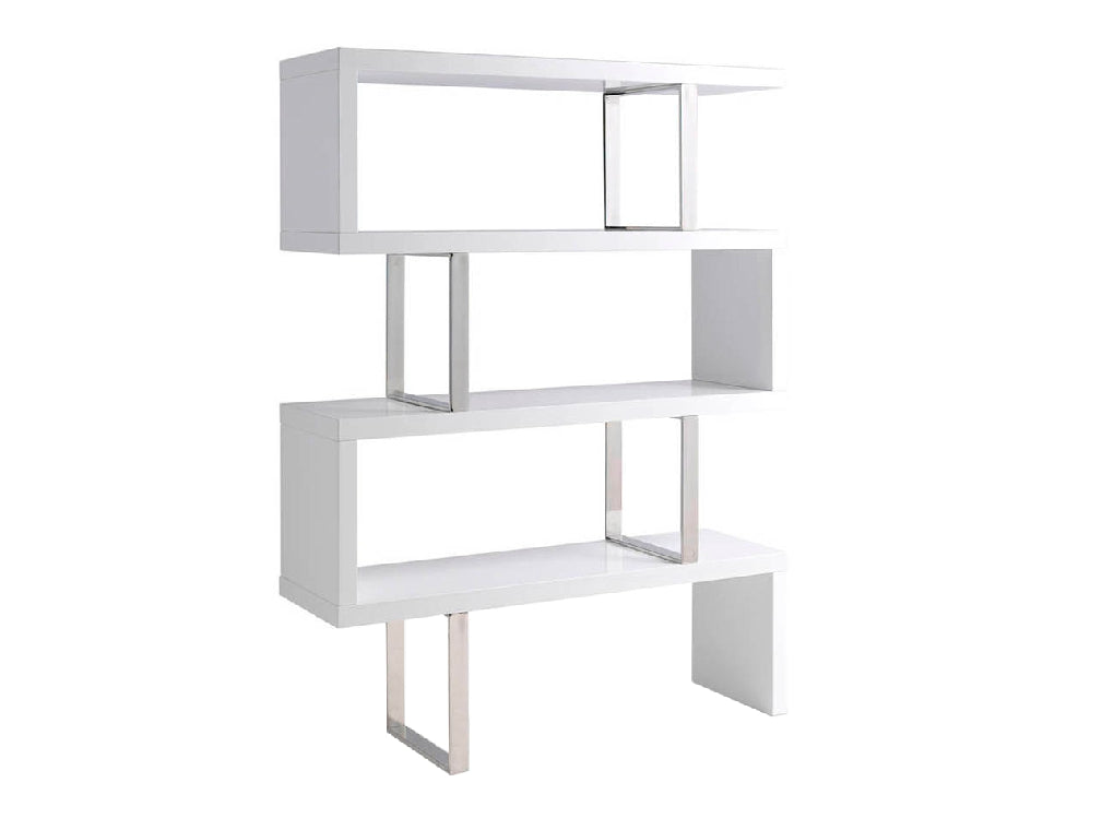 Étagère en bois blanc "Alio"