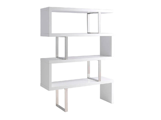 Étagère en bois blanc "Alio"