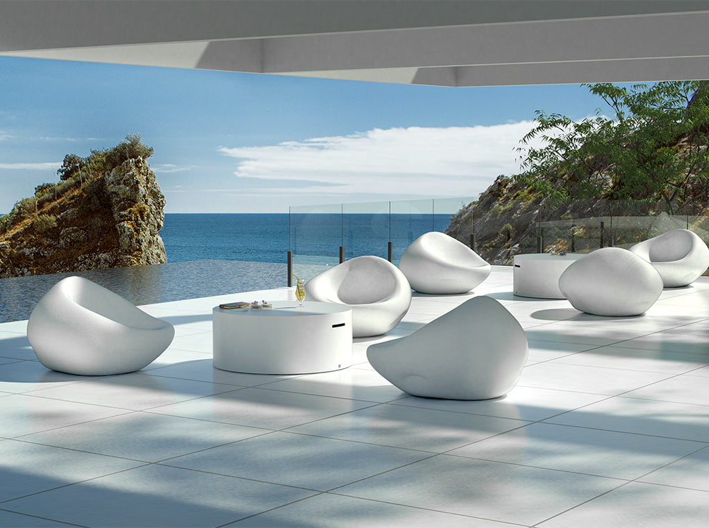 Fauteuils de jardin design "Cobble"