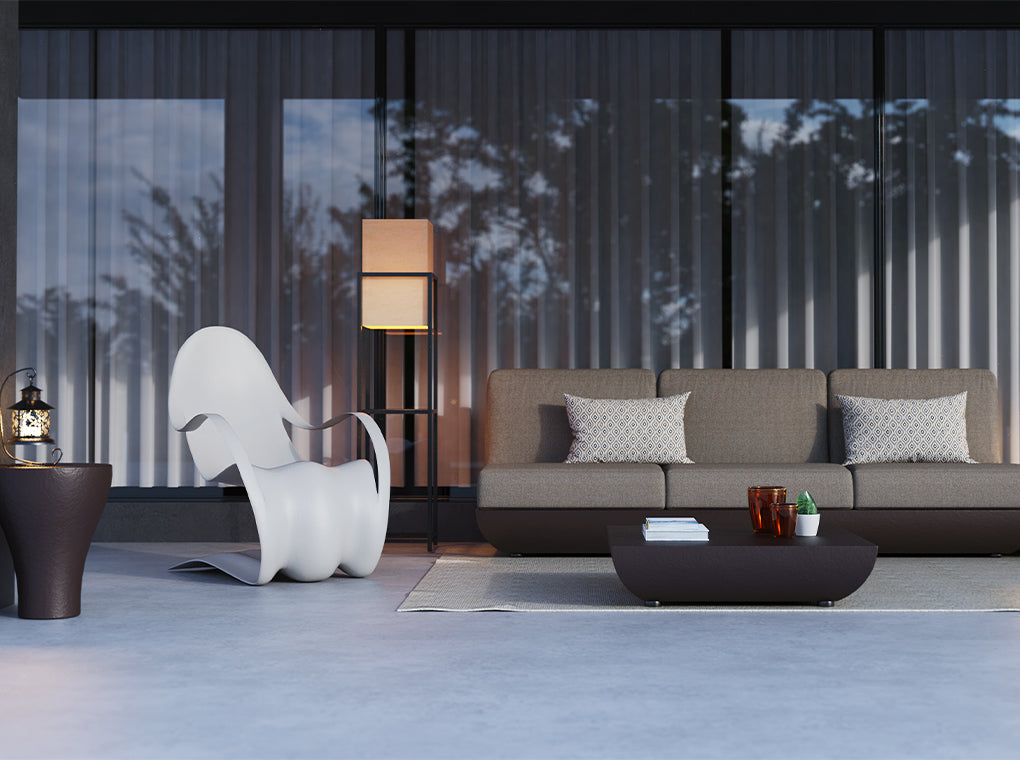 Chaise de jardin design "Flex"