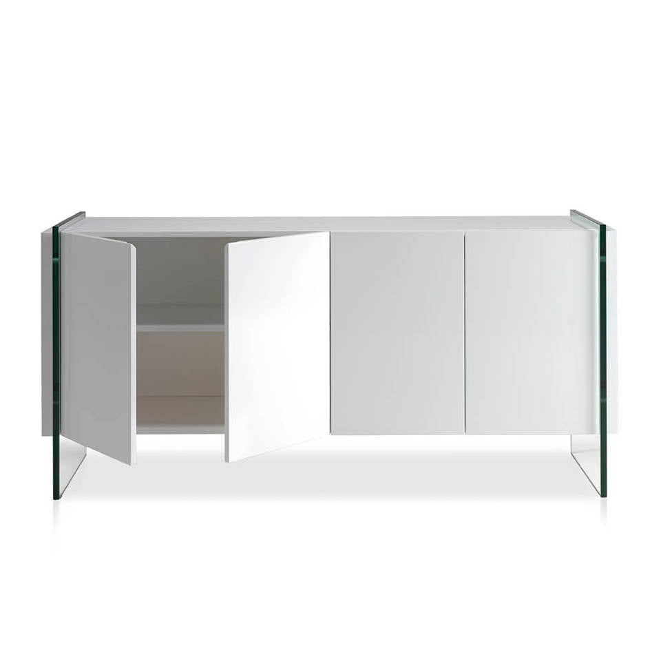 Buffet salon blanc