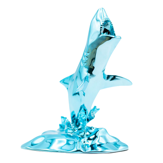 Sculpture Requin  Richard ORLINSKI + Vitrine