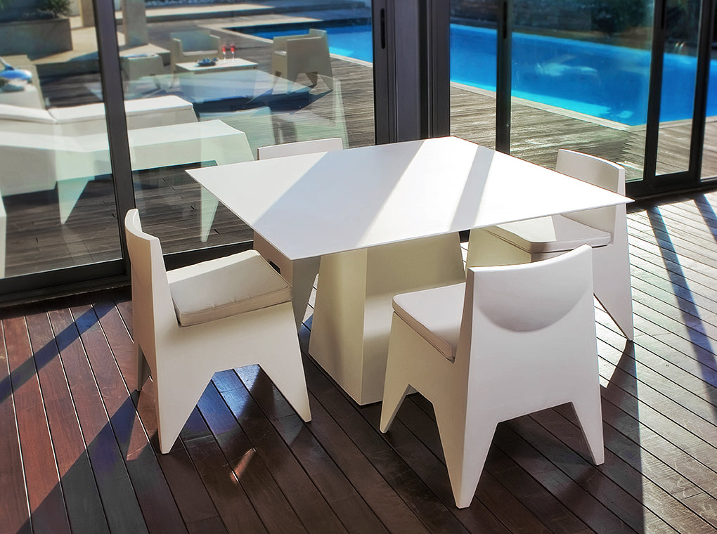 Table de jardin design "Quadra"