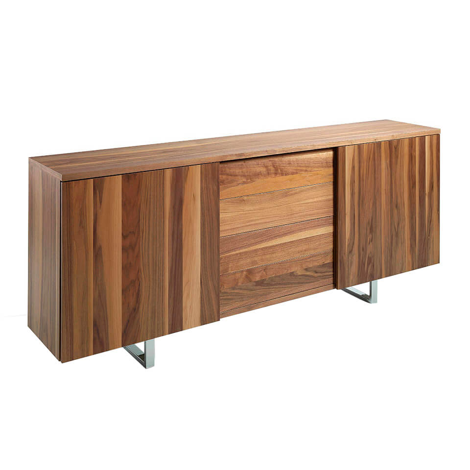 Buffet design en bois de noyer – Angel Cerda 3056