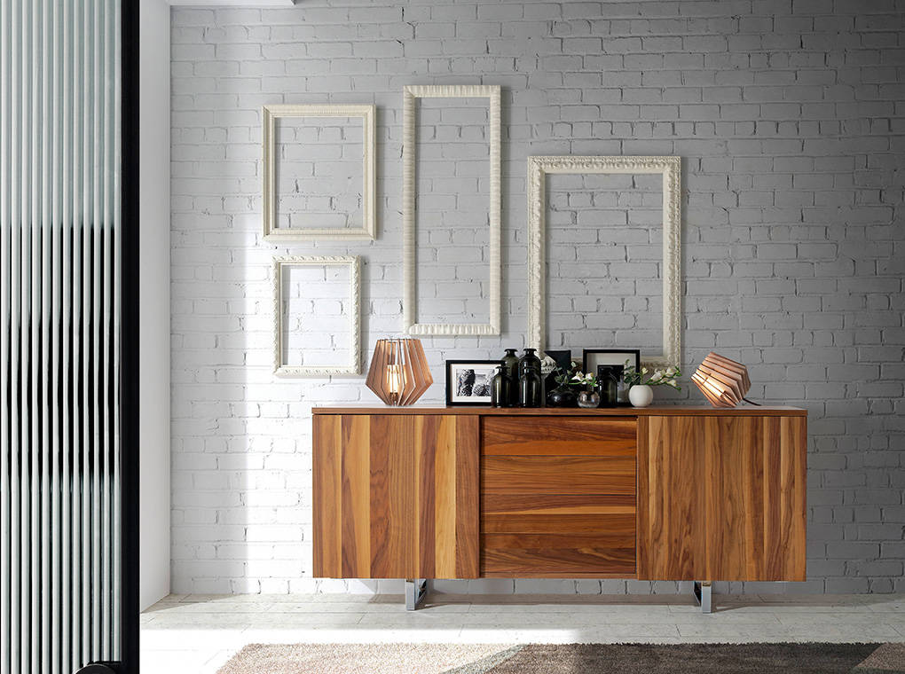 Buffet design en bois de noyer – Angel Cerda 3056