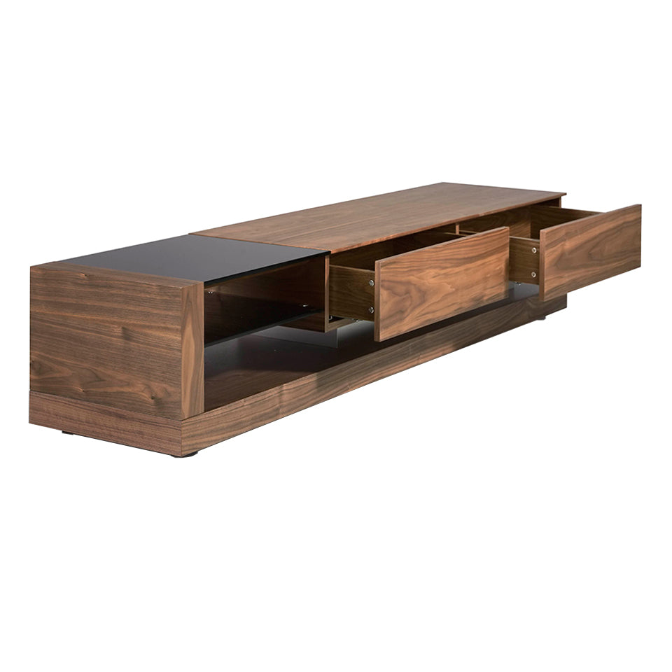 Meuble tv design "Vitrail"