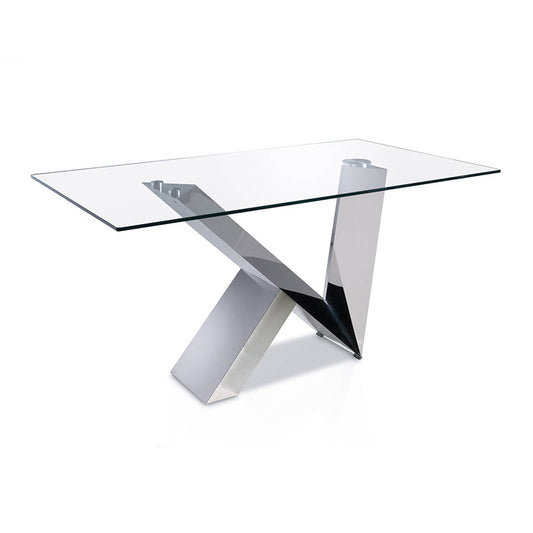 Table à manger design "V"