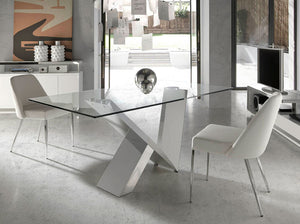 Table à manger design "V"