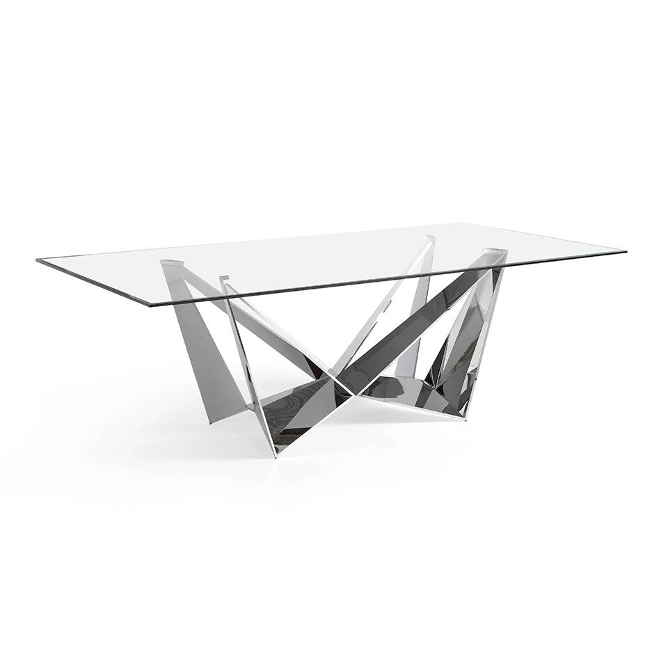 Table à manger design "W"