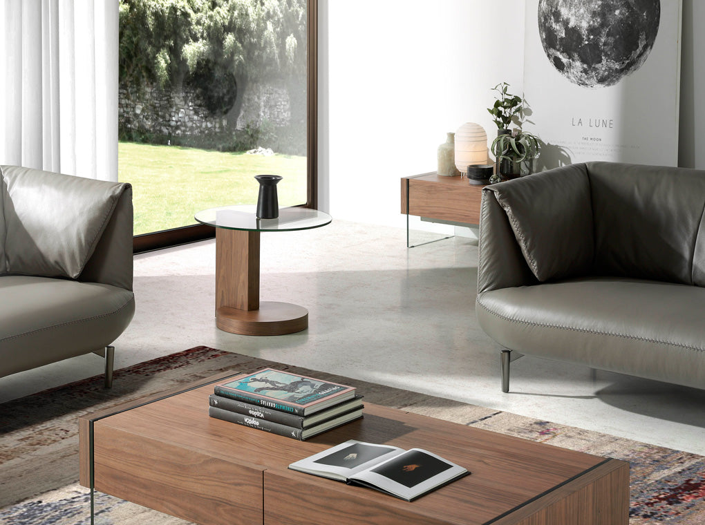2036 Table d'angle design "Vetro"