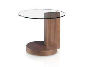 Table d'angle design "Vetro"