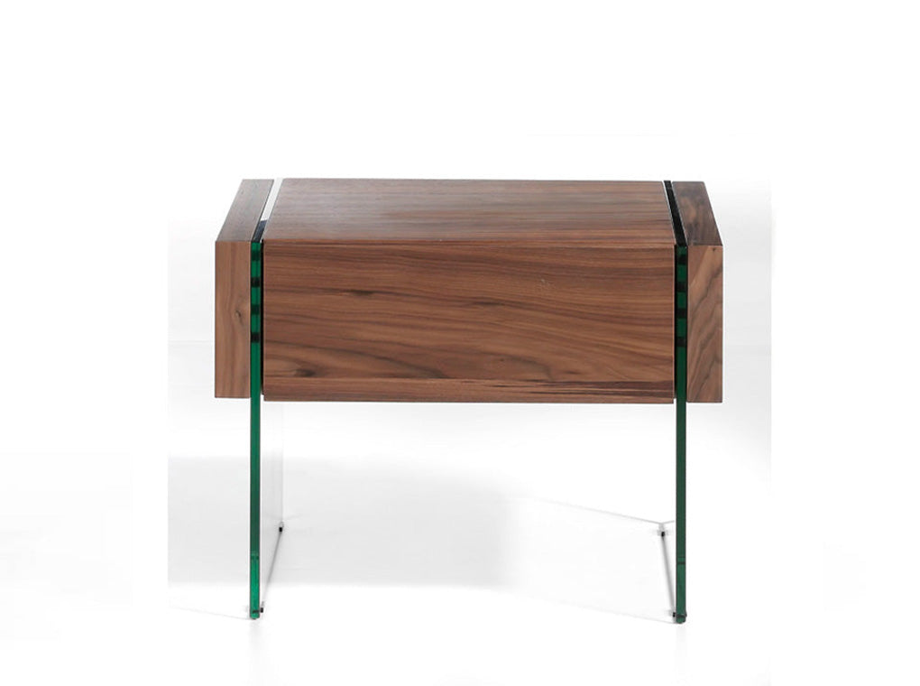 Table de chevet design "Vetro" Angel Cerda 7042