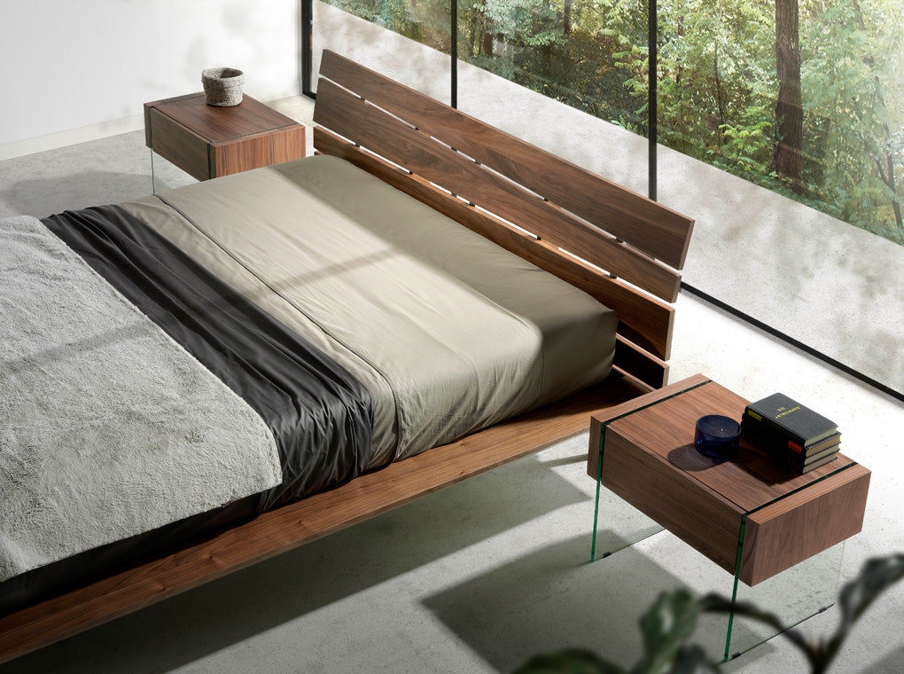 Table de chevet design "Vetro" Angel Cerda 7042